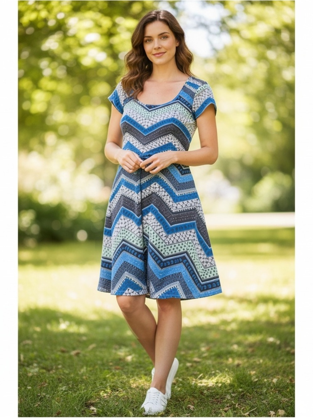 JOE BOXER Juniors XL Blue Dress